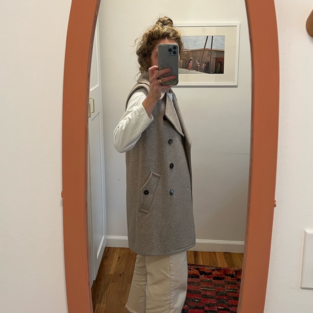 Michael Kors Collection Wool Coat / Vest - Picture 4 of 16